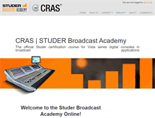 Tablet Screenshot of cras-vista.com